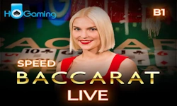 Speed Baccarat live dealer game by Evolution